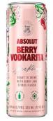 Absolut - Berry Vodkarita Sparkling 0 (4 pack bottles)