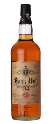 Bank Note - 5 Years Blended Malt Whisky 86 Proof (750ml) (750ml)