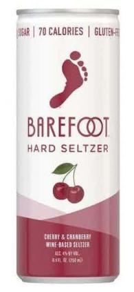 Barefoot - Cherry Cranberry Hard Seltzer (4 pack 8.4oz cans) (4 pack 8.4oz cans)