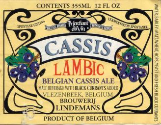 Brouwerij Lindemans - Cassis Lambic (12 pack bottles) (12 pack bottles)