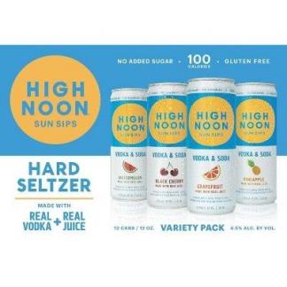 High Noon - Sun Sips Hard Seltzer Variety Pack (12 pack 355ml cans) (12 pack 355ml cans)