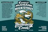 Neshaminy Creek Brewing Company - Mudbank Milk Stout (12 pack 12oz cans)